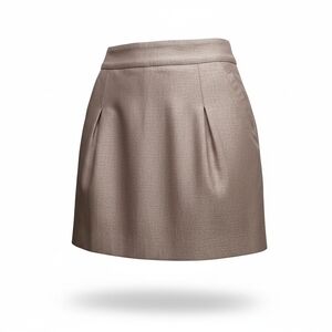Ann Taylor Chic Tan Mini Skirt